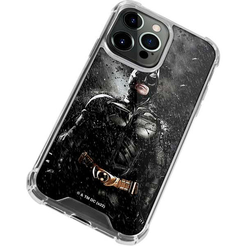 The Dark Knight Rises Batman Poster iPhone 13 Pro Max Clear Case